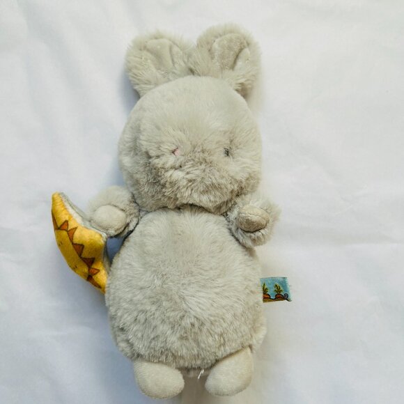 Bunnies by the Bay Gray Rabbit Plush Cricket Island Bloom Bunny 7" Toy Sun Star - Picture 11 of 15